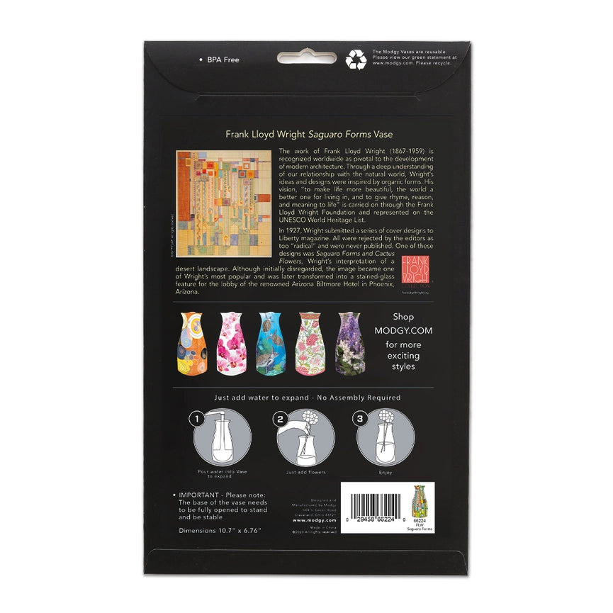 Modgy Expandable Vase - Frank Lloyd Wright – Saguaro