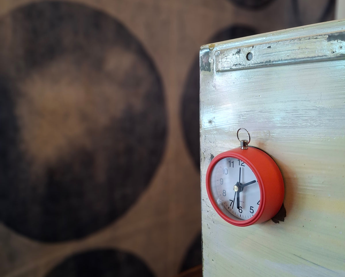 Magnetic Metal Alarm Clock