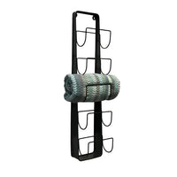 5 Slot Metal Wall Bath Towel Holder/Bottle Rack