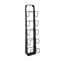5 Slot Metal Wall Bath Towel Holder/Bottle Rack