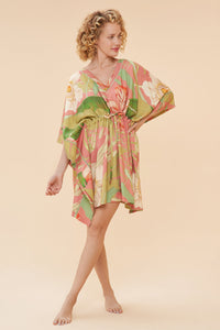 Powder Design Delicate Tropical Beach Cover Up - Candy