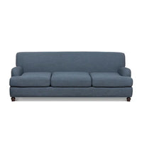 Heathered Navy Kenwood Sofa