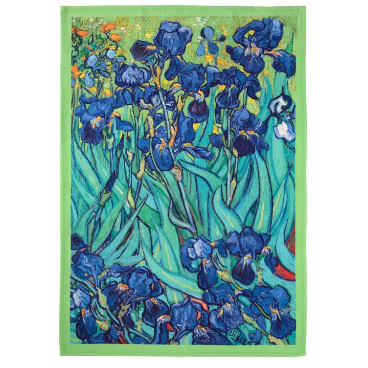 Modgy Cotton Tea Towel - Van Gogh Irises
