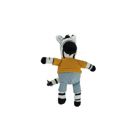 Mini Safari Animals in Clothes Plush - 6 1/2"