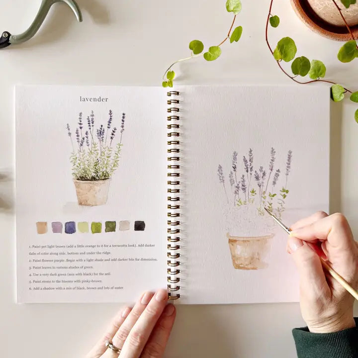 Watercolor Workbook - Garden