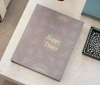 Printworks Grey Coffee Table Photo Album - Happy Times