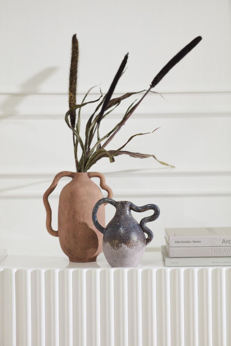 Meander Vase - Purple