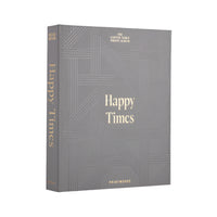 Printworks Grey Coffee Table Photo Album - Happy Times