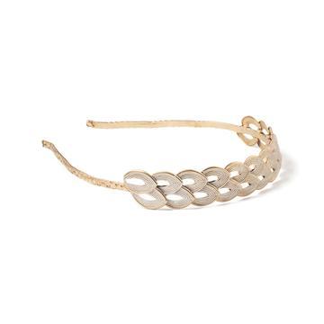 Jill Schwartz Gold Leaf Headband