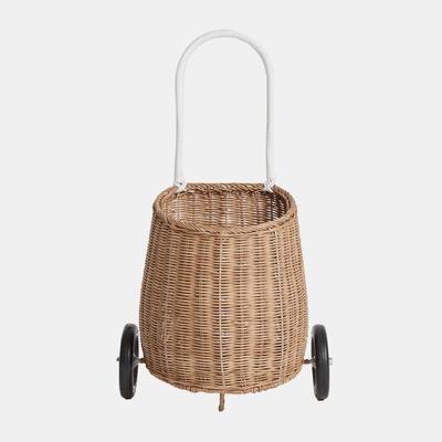Pastel Olli Ella Luggy Basket with Wheels