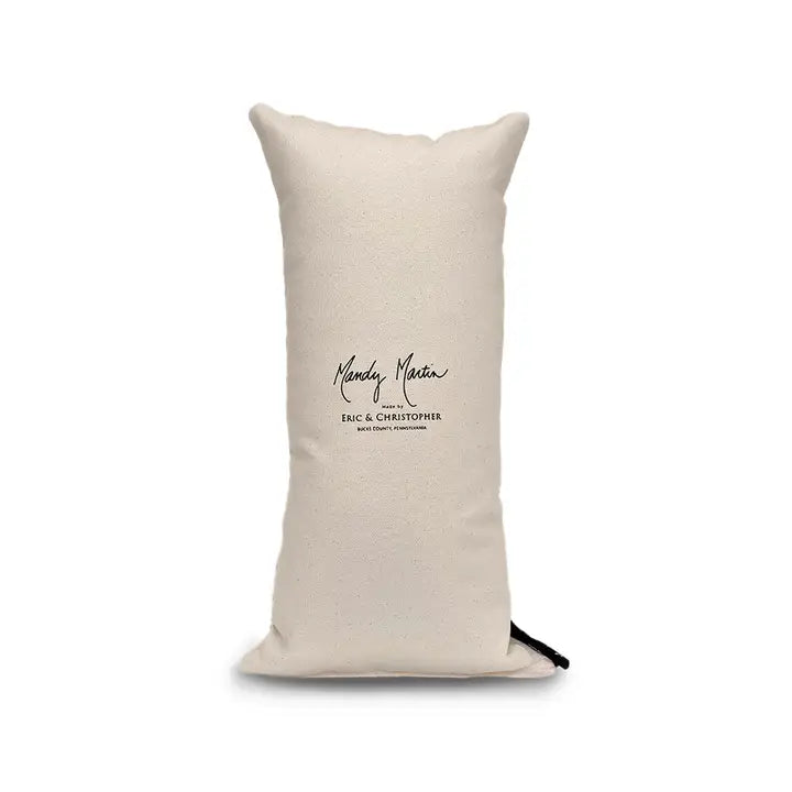 Eric & Christopher 'Stand by Me' Vertical Throw Pillow