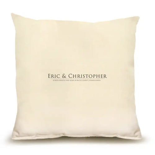 Eric & Christopher Baby Lamb Throw Pillow