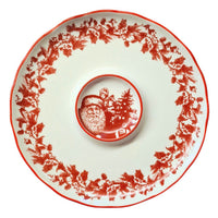 12" Yuletide Stoneware Serving Platter