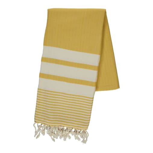 Multi-Striped Turkish Cotton Towel