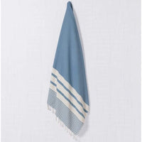 Multi-Striped Turkish Cotton Towel