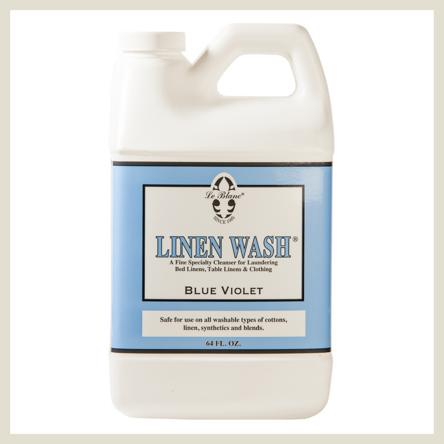 Le Blanc Blue Violet Linen Laundry Wash - 64 OZ