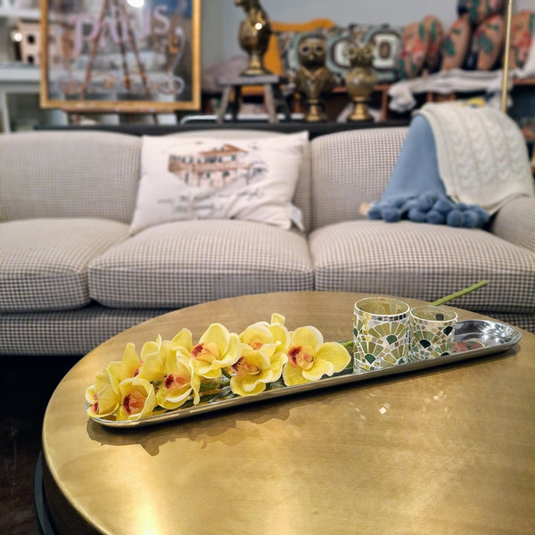 Polished Aluminum Tray