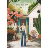 Hester & Cook Greeting Card by Janet Hall