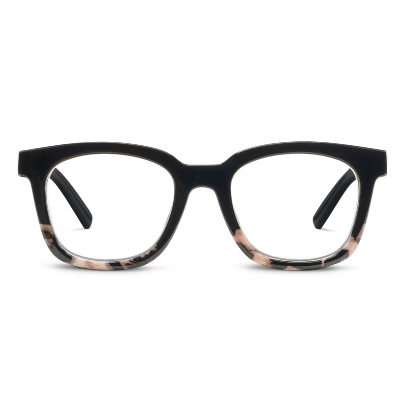 Peepers Reading Glasses - To the Max - Black/Black Marble