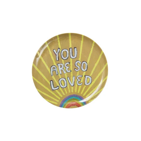 Whole Lotta Love Melamine Plate Collection - 8 Styles