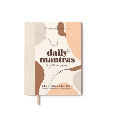 "Daily Mantras" Your Daily Dose of Inspiration Journal by Lisa Messenger