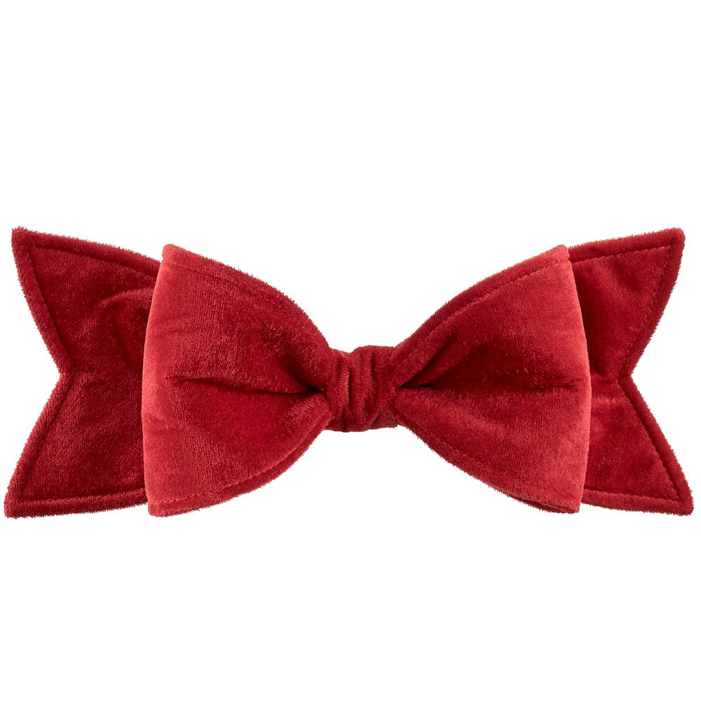 4.5" x 12" Velvet Bow Ornament