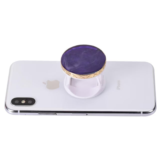 Ellie Rose Phone Grip - Purple Agate