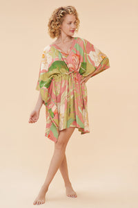 Powder Design Delicate Tropical Beach Cover Up- Candy