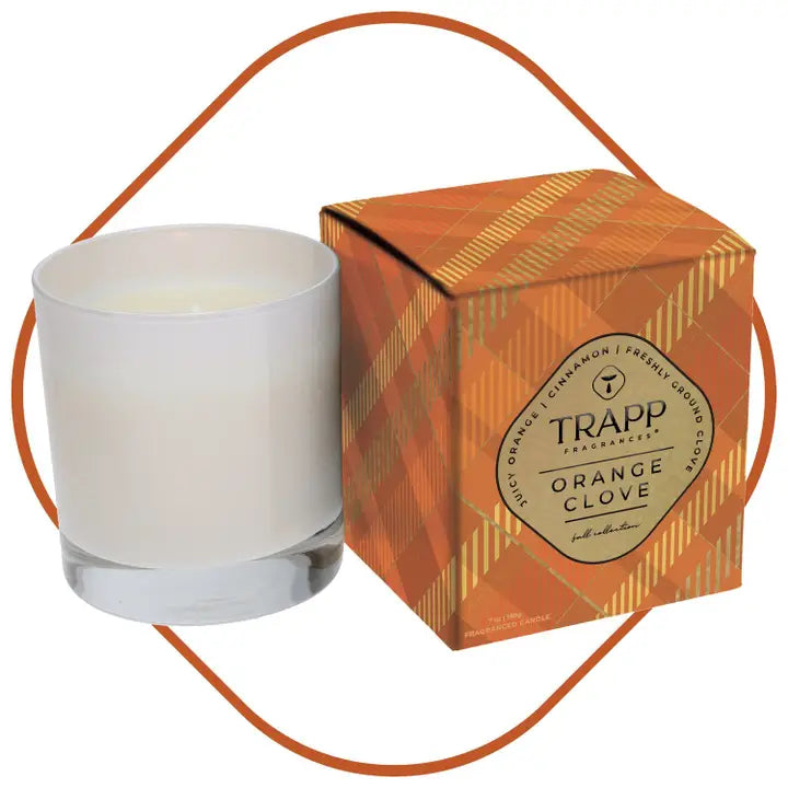 Orange Clove 7oz Candle | Trapp Fragrances