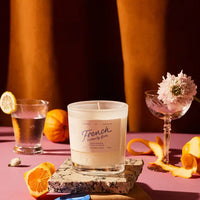 Rewined French 75 Cocktail Candle- 6 OZ