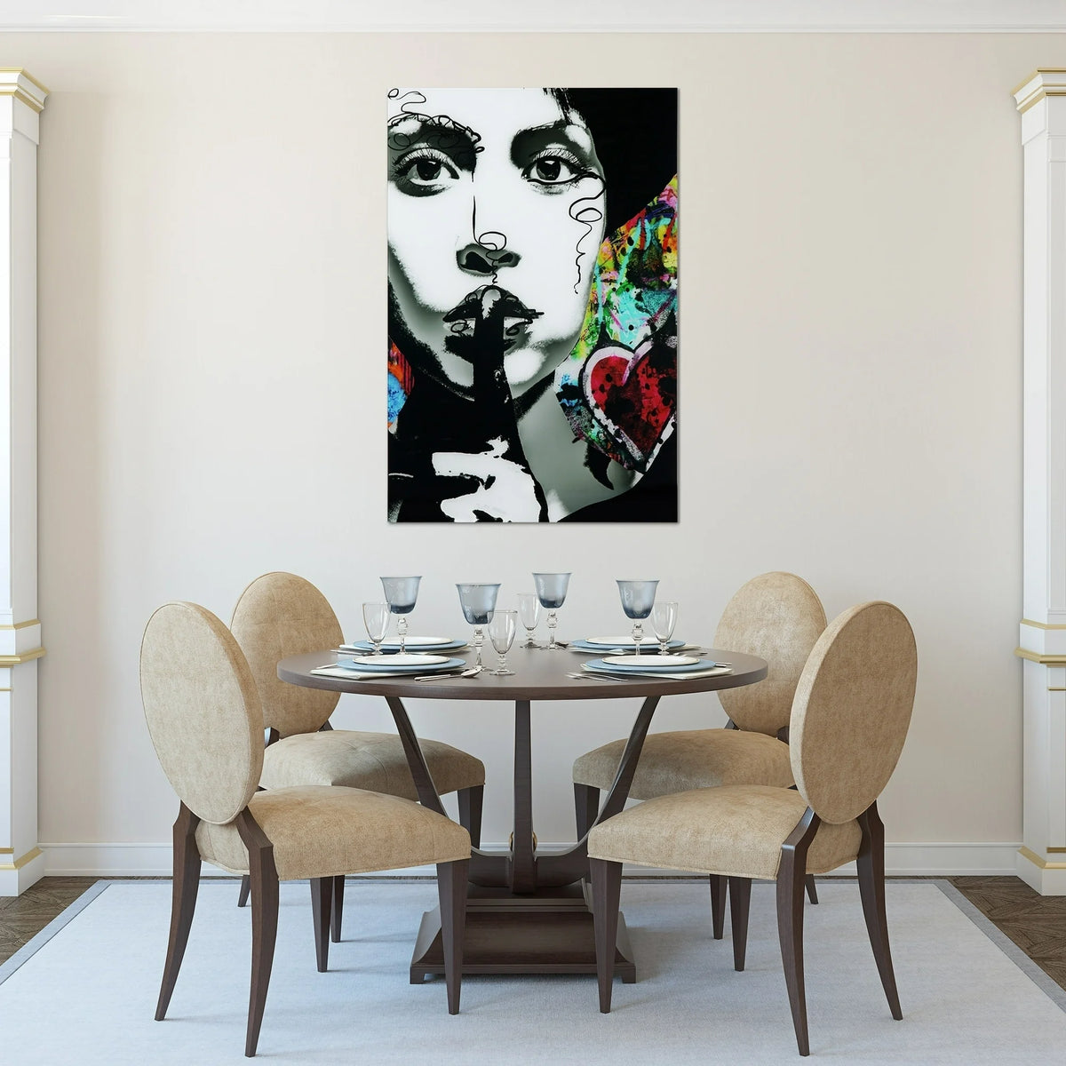 Secrets Frameless Tempered Art