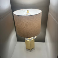 Gold Facets Table Lamp
