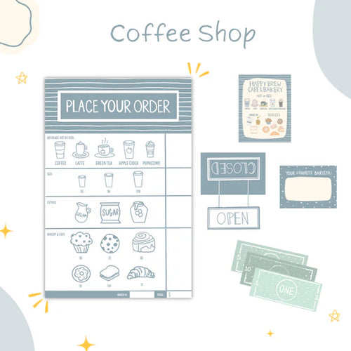 Swingly Coffee Play Shop Activity Set