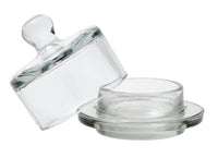 Round Bistro Glass Jam Jar