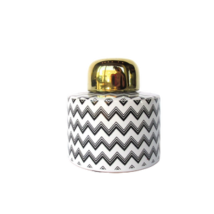 Black & White Tea Jar