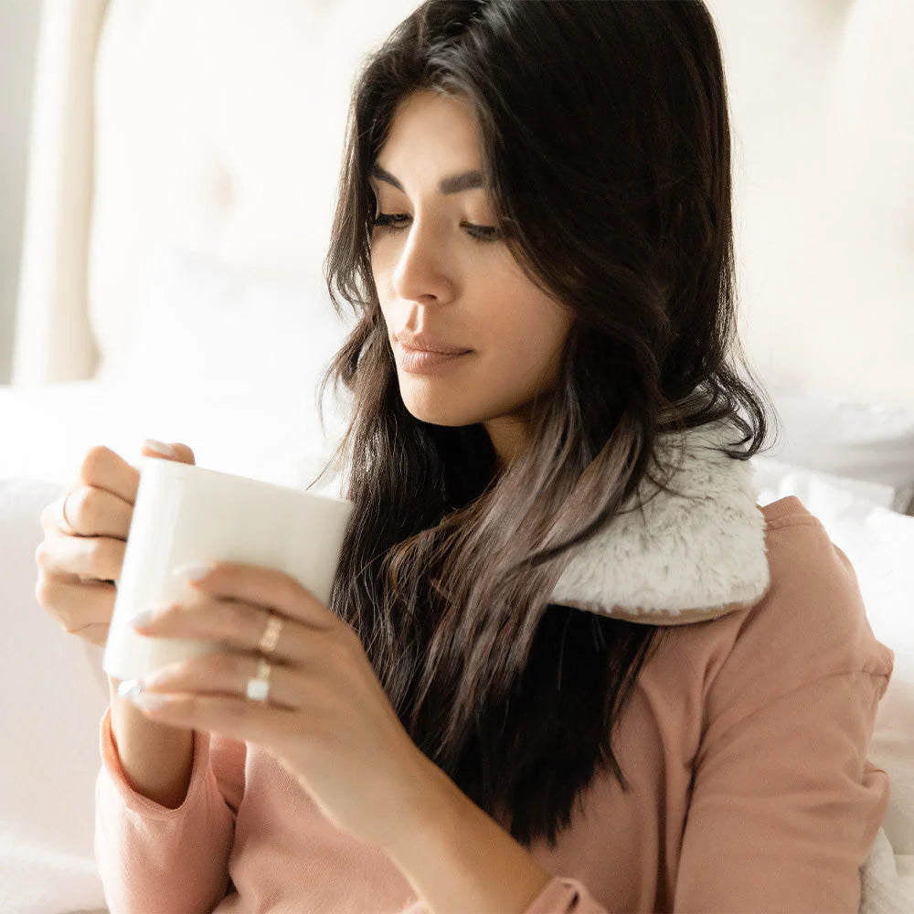 Warmies - Marshmallow Brown Neck Wrap