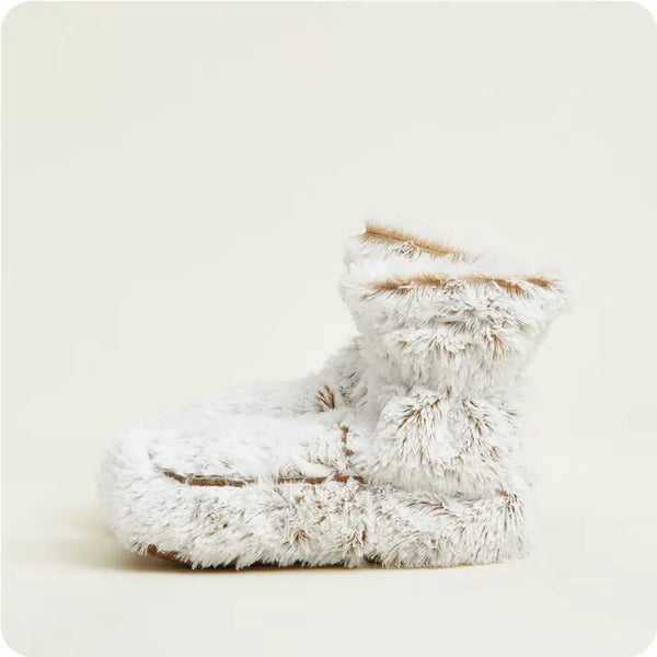 Marshmallow Brown Warmies® Boots V2