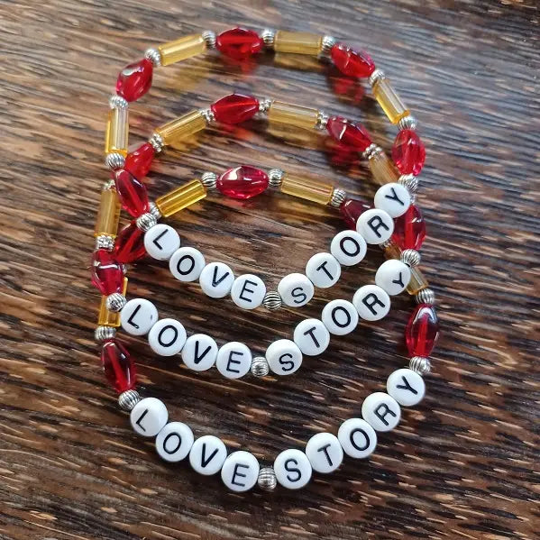 Love Story Beaded Bracelet