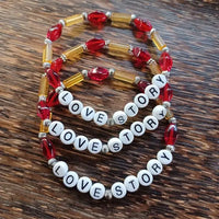 Love Story Beaded Bracelet