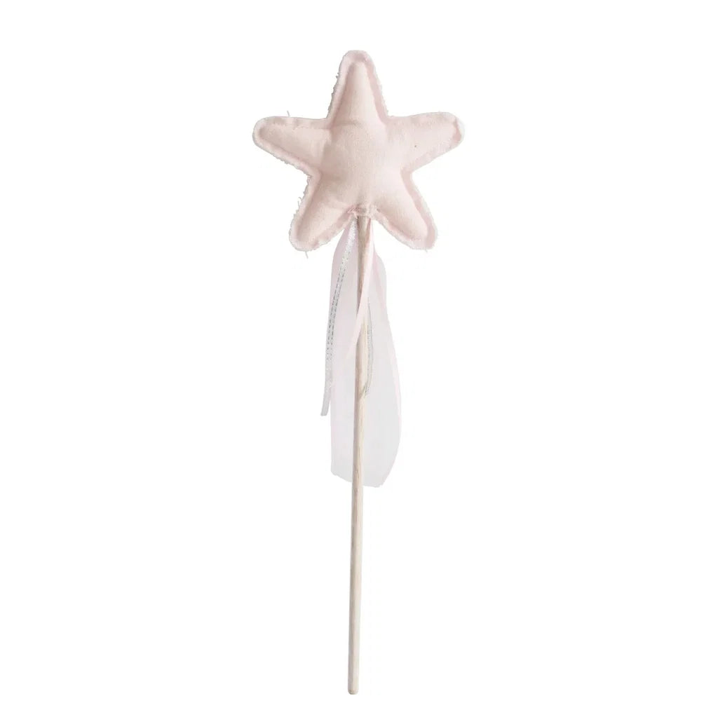 Pink Linen Amelie Star Wand | Alimrose