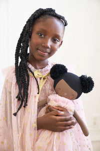 Halle Ballerina Doll (Darker Brown & Ebony) | Alimrose