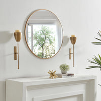 Antique Brass Wall Candle Sconces (Set of 2) | Danya B.