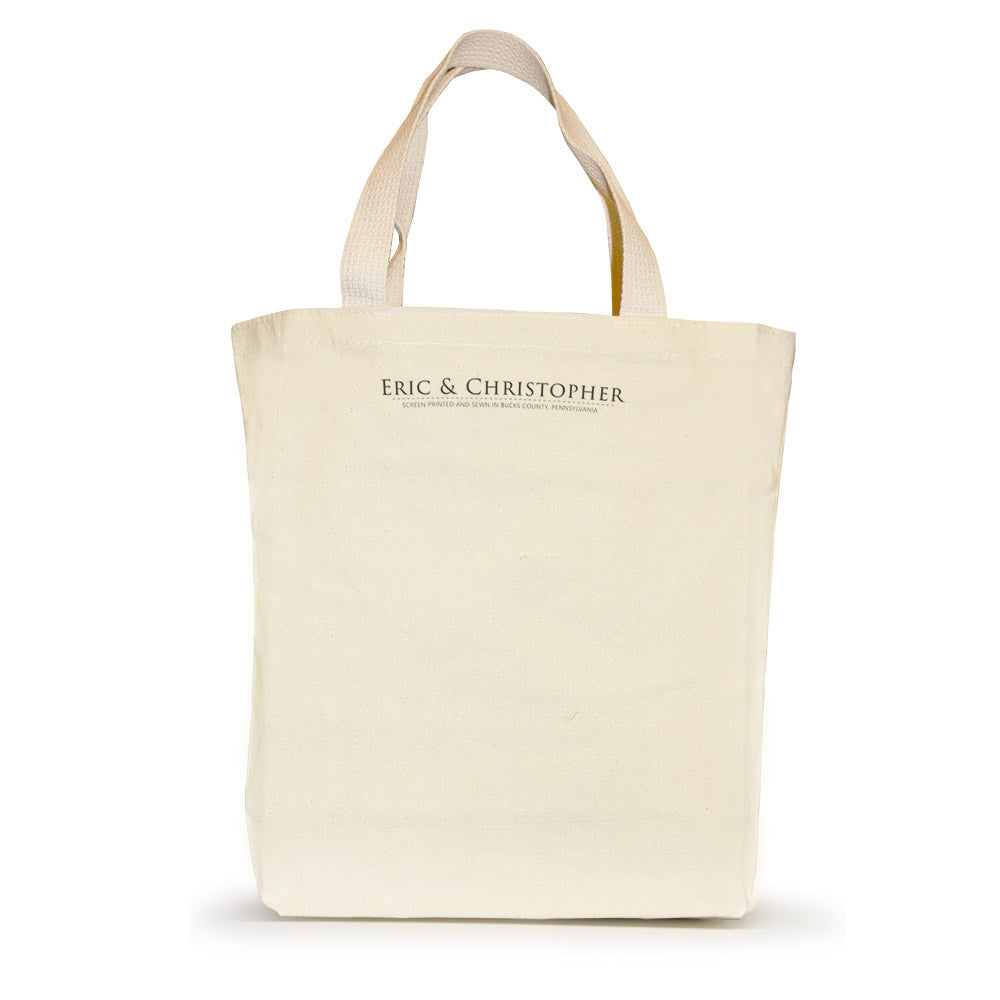 Eric & Christopher Goat Head Canvas Tote Bag