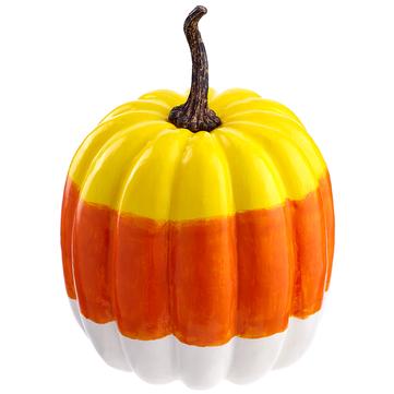 Candy Corn Colored Pumpkin