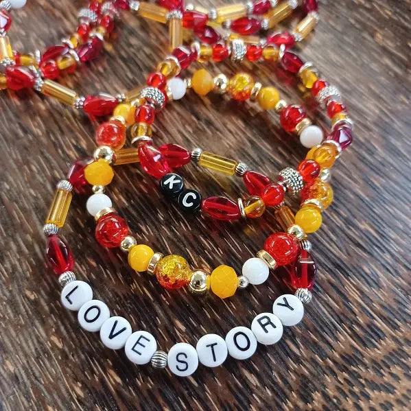 Love Story Beaded Bracelet