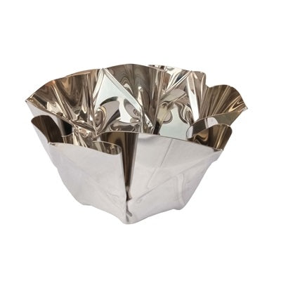 Polished Stainless Steel Bowl