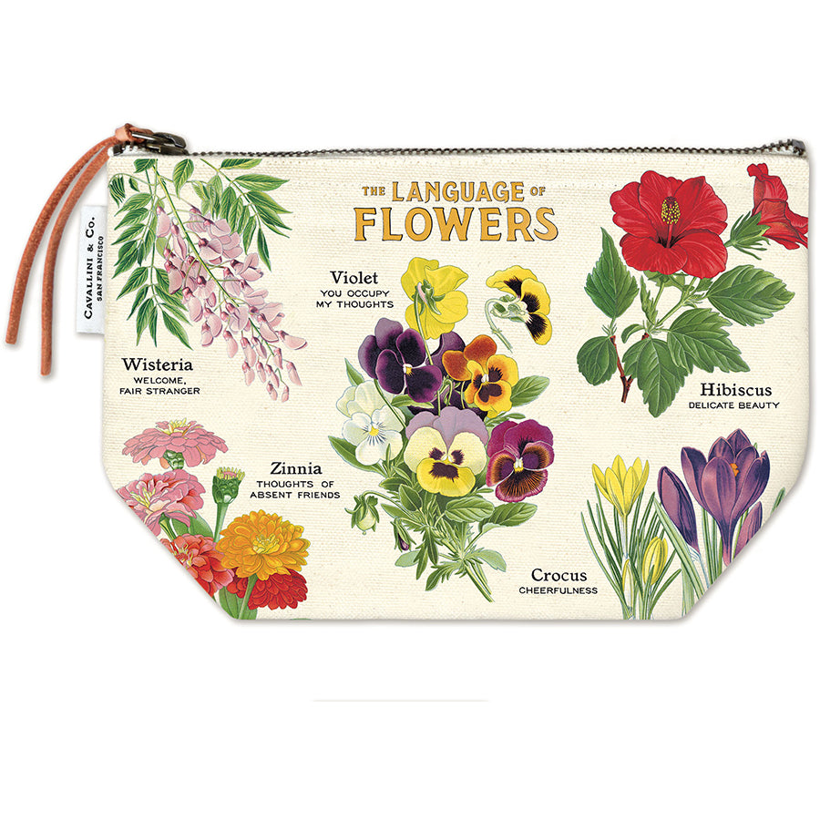 Language of Flowers Pouch