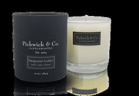 Pickwick & Co. Patagonian Leather Candle