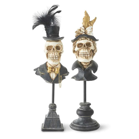 Lord & Lady Skeleton Bust