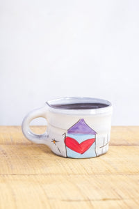 ZPots Handmade Home Sweet Home Mini Mug